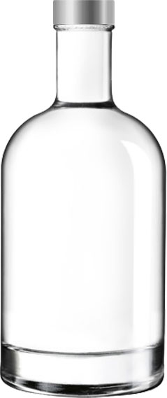 garrafa de água em vidro 500ml - Oslo